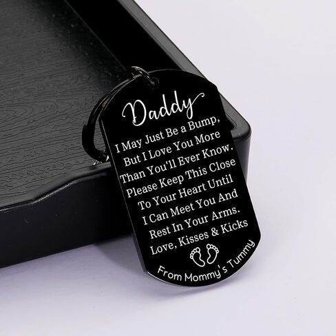 First Fathers Day for New Dad, Father's Day Gifts from Wife, Pregnancy Announcement for Husband New Dad Gifts for Men, 1st Time Dad Gifts, Gifts for New Dad, Dad To Be, First Time Dad Gifts in Saudi Arabia