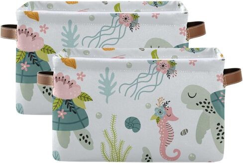 Aslsiy Storage Basket Gray Hockey Players Nursery Bins Baby Canvas Box Clothes Shelf Basket Laundry Hampers 1 Pcs in Saudi Arabia
