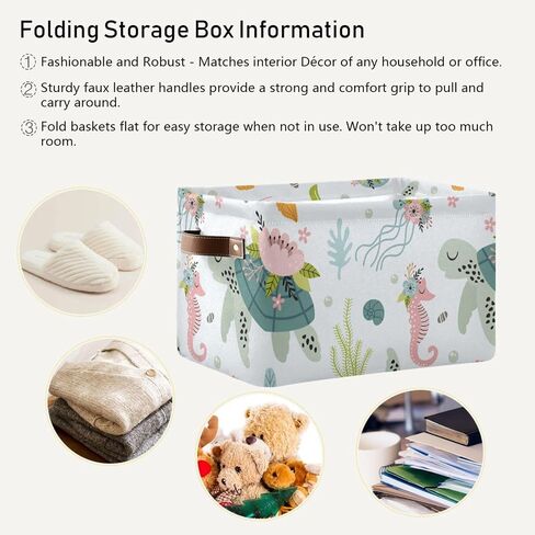 Aslsiy Storage Basket Gray Hockey Players Nursery Bins Baby Canvas Box Clothes Shelf Basket Laundry Hampers 1 Pcs in Saudi Arabia