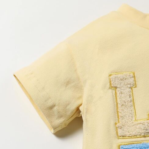 Baby Boy Romper Short Sleeve Shirt Onesie, Infant Boy One-Piece Crewneck Romper Summer Outfit in Saudi Arabia