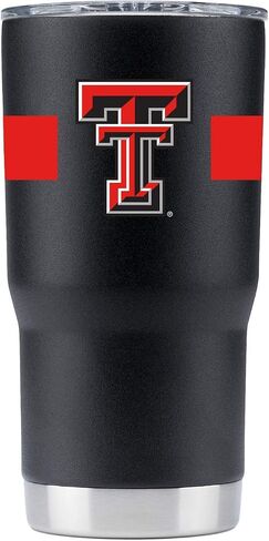 Gametime Sidekicks Texas Tech 20oz Red Raiders Black Tumbler - 360 Wrap in Saudi Arabia