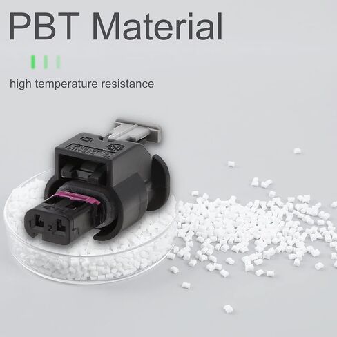 WPT-1648 DU2Z-14S411-AZB 2 Pin Car Battery Female Current Sensor Connector Fit for Ford Focus Escape 2012-2018/2016 in Saudi Arabia