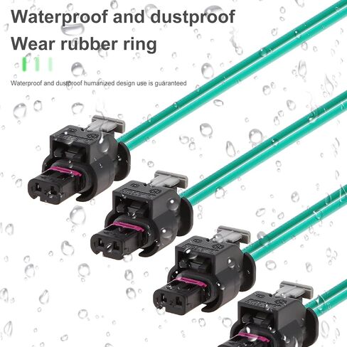 WPT-1648 DU2Z-14S411-AZB 2 Pin Car Battery Female Current Sensor Connector Fit for Ford Focus Escape 2012-2018/2016 in Saudi Arabia
