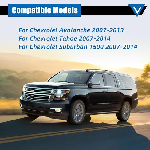 طقم أسلاك المصباح الأمامي لسيارة شيفروليه أفالانش تاهو سوبربان 1500 2007-2014، بديل 15950809 in Kuwait