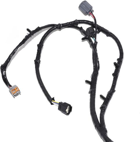 Rear Left Door Wire Jumper Harness Assembly Back LH Driver Side Compatible with Ford F150 3.5L-5.4L Crew Cab 2009-2014, Replace# 9L3Z-14631-CAA in Saudi Arabia
