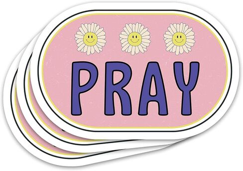 ZURRAM 3PCS A Promise Christian Faith 3" Sticker, Vinyl Waterproof God Jesus Decal, Religious Scripture Prayer Sticker for Laptop Water Bottle Bible Journal 3 Inches in Saudi Arabia