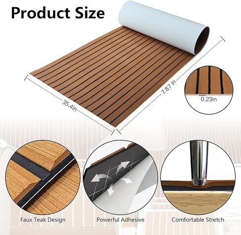 أرضيات القوارب الرغوية EVA، أرضيات القارب على سطح البحر، ملحقات القوارب من خشب الساج الصناعي، مواد الأرضيات ذاتية اللصق، سطح البحر لأرضيات القوارب البخارية RV، حمام سباحة لليخوت وألواح التزلج على الماء in Kuwait