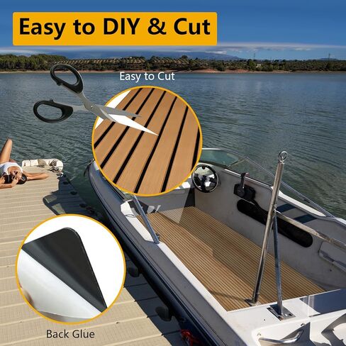 أرضيات القوارب الرغوية EVA، أرضيات القارب على سطح البحر، ملحقات القوارب من خشب الساج الصناعي، مواد الأرضيات ذاتية اللصق، سطح البحر لأرضيات القوارب البخارية RV، حمام سباحة لليخوت وألواح التزلج على الماء in Kuwait