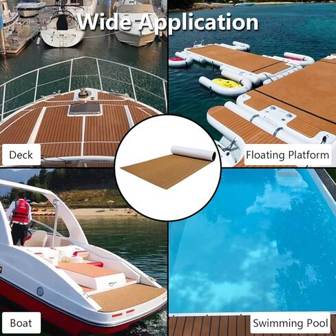 أرضيات القوارب الرغوية EVA، أرضيات القارب على سطح البحر، ملحقات القوارب من خشب الساج الصناعي، مواد الأرضيات ذاتية اللصق، سطح البحر لأرضيات القوارب البخارية RV، حمام سباحة لليخوت وألواح التزلج على الماء in Kuwait