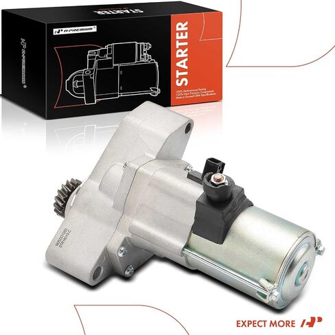 A-Premium Starter Motor Compatible with Honda Pilot 2016-2016, Odyssey 2018-2019, Ridgeline 2020-2021, Passport 2019-2021 & Acura MDX 2016-2020, TLX 2015-2020, 3.5L, 12V 1.8KW 16-Teeth Clockwise in Saudi Arabia