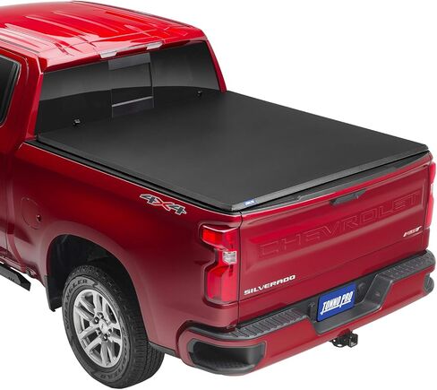 Tonno Pro Tonno Fold، غطاء سرير شاحنة ناعم قابل للطي | 42-113 | يناسب 2014-2018، 19 Ltd/Lgcy Chevy/GMC Silverado/Sierra 1500 سرير 8 أقدام و2 بوصة (97.8 بوصة) in Saudi Arabia