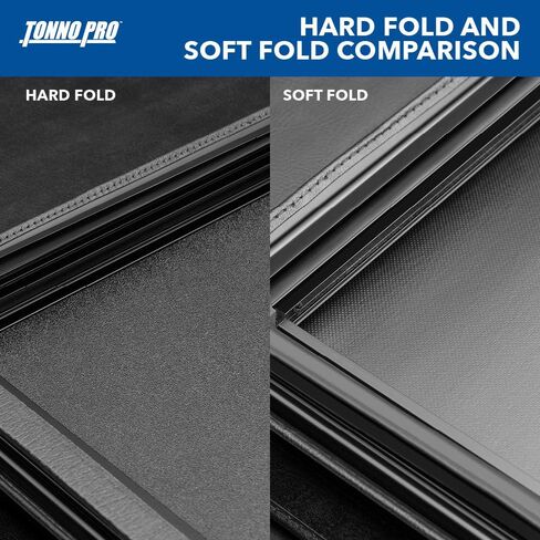 Tonno Pro Tonno Fold، غطاء سرير شاحنة ناعم قابل للطي | 42-113 | يناسب 2014-2018، 19 Ltd/Lgcy Chevy/GMC Silverado/Sierra 1500 سرير 8 أقدام و2 بوصة (97.8 بوصة) in Saudi Arabia