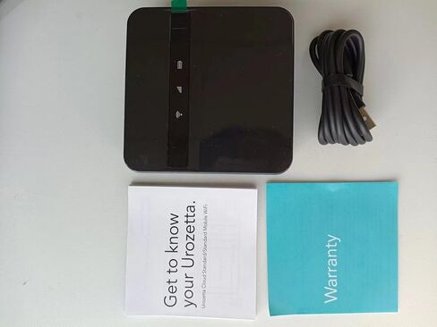 Urozetta Mobile Hotspot Router لاسلكي محمول للسفر في أكثر من 150 دولة، واي فاي عالي السرعة مع 25 جيجابايت أمريكي، بدون بطاقة SIM، 5000 مللي أمبير، تجوال مجاني، في جميع أنحاء العالم، السفر، المنزل، UZ-100 in Saudi Arabia