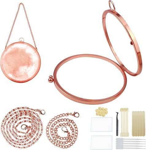 قوالب محفظة GDDP لصب الراتنج، قالب سيليكون لحقيبة القابض الدائرية، سهل الفك، حقيبة يد شخصية بنفسك، قالب قابض من الراتنج مع أدوات (قطعة واحدة) in Kuwait