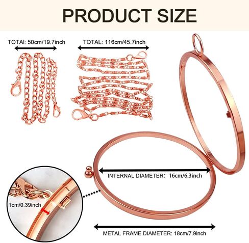 قوالب محفظة GDDP لصب الراتنج، قالب سيليكون لحقيبة القابض الدائرية، سهل الفك، حقيبة يد شخصية بنفسك، قالب قابض من الراتنج مع أدوات (قطعة واحدة) in Kuwait