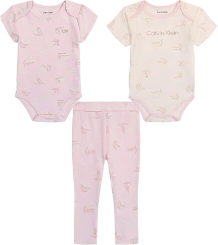 Calvin Klein baby-girls 2 Bodysuits and Pant Set in Saudi Arabia