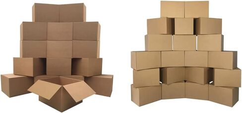 صناديق متحركة كبيرة من uBoxes مقاس 20 بوصة × 20 بوصة × 15 بوصة (عبوة من 16 قطعة) in Kuwait