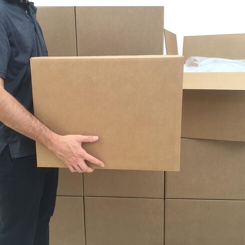 صناديق متحركة كبيرة من uBoxes مقاس 20 بوصة × 20 بوصة × 15 بوصة (عبوة من 16 قطعة) in Kuwait