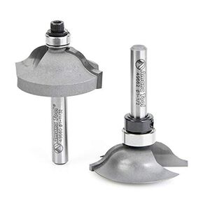 Amana Tool - 49666 Carbide Tipped Ogee Rail 1-19/32 Dia x 3/8 x 11/32 Radius x 1/4" Sh