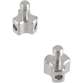 CAMVATE 1/4"-20 Thumbscrew for DSLR Camera Cage Handgrip & Accessory (2 Pieces) - 2556