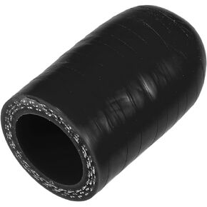 X AUTOHAUX 1 Pcs 30mm Length 18mm/0.71" ID Black Car Silicone Rubber Hose End Cap Silicone Reinforced Blanking Cap for Bypass Tube Universal