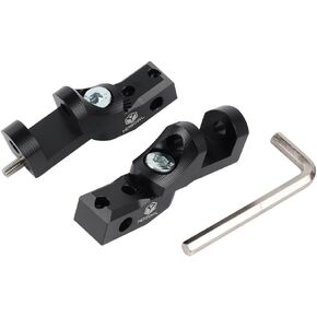 Adjustable Driver Passenger Footrest FootPeg Foot Peg Lowering Bracket Holder For BMW R 1200 1250 GS R1200GS R1250GS LC Adv Adventure R1150RT S1000XR K1600GT K1600GTL K1600B Bagger