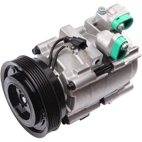 ECCPP AC Compressor 2003-2006 Replacement for H-yundai Santa Fe 2004-2006 for Kia Amanti 3.5L CO 10921C