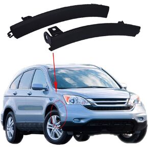 2 Pcs Bumper Filler Front Left Driver Side and Front Right Passenger Side Replacement for Honda CRV 2007-2011