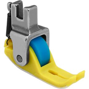 YEQIN Narrow Roller Presser Foot for Singer Brother Juki Industrial Single Needle Lockstitch Sewing Machine