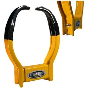Wheel Lock-Heavy Duty Anti Theft Wheel Lock Clamp- Trailer Wheel Travel Security Lock Parking Boot- Truck SUV Car Motorcycle Van Camper Fit in Saudi Arabia