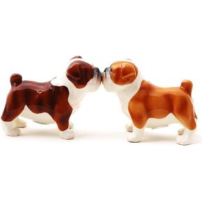 Pacific Giftware Bulldogs Attractives Salt Pepper Shaker Made of Ceramic