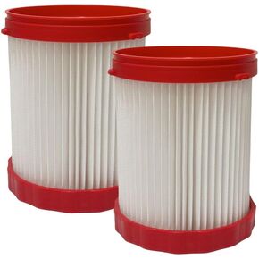 Nispira VF320H HEPA Vacuum Filter Replacement. For BOSCH 18V 2.6-Gallon Wet/Dry Vacuum Cleaner GAS18V-3/GAS18V-10L | Pack of 2