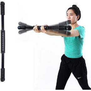 Elastic Fitness Stick Elastic Bar Body Exercise Bar Muscle Training for Exercise Tremor Stick Shoulder Rehabilitation Physical Therapy, Aerobics,Body Shaping Home Gym Yoga, Pilates
