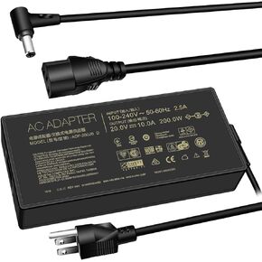 شاحن Zephyrus 200 وات ADP-200JB D لجهاز ASUS ROG Zephyrus G15، ROG Strix G15 G17، ASUS TUF A15 A17 F15 F17 سلك إمداد محول التيار المتردد للألعاب