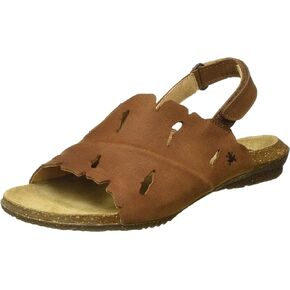 El Naturalista Women's Back Buckle Sandal