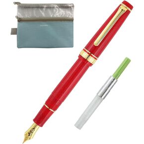 Sailor Fountain Pen (MF) Shikiori Princess Kaguya with converter ＆ W zipper cas(Japan Import) (11-1227-303)