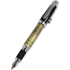 Gullor Advanced Fountain Pen Jinhao 189 Noblest Black 18kgp Medium Nib