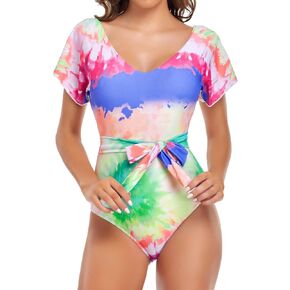 Edelqual One Piece Swimsuit Women Slimming Tummy Control Swimsuits