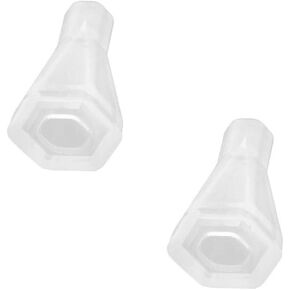 KOOBOOK 2Pcs Cone Silicone Mold Mould for Resin Pendant Necklace Craft DIY Making Tool