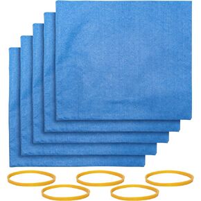 BlueStars Premium Vacuum Reusable Filter Bags Compatible with Stanley 1 2 3 4 5 6-gallon Wet Dry Vacuum SL18116P, SL18115P, SL18115, SL18130, SL18116 - Replace 25-1217 - Pack of 3
