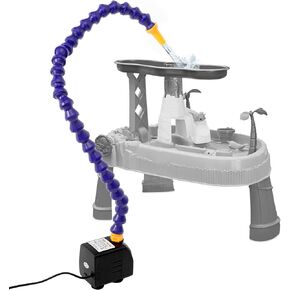Water Table Pump with 10FT Charging Cord, Outdoor Water Pump for Water Table, Kids Water Table Accessories, Fun Summer Outdoor Water Game Toys for Kids
