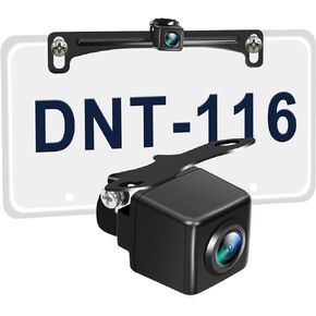 كاميرا الرؤية الاحتياطية PARKVISION للسيارات دعامة معدنية مخفية، زوايا قابلة للتعديل 160 درجة لوحة ترخيص مثبتة على كاميرا الرؤية الخلفية، HD 720P لـ DC12V مركبة SUV بيك اب شاحنة RV Van Camper Bus in Kuwait