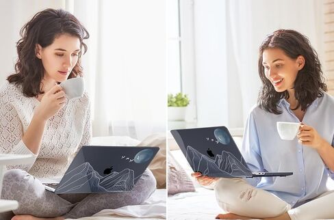 for MacBook Pro 13 inch with Touch Bar, 2022 2021 2020 2019 2018 2017 2016 Release, M2 A2338 M1 A2289 A2251 A2159 A1989 A1706 A1708, Keyboard Cover & Dust Plug, Bow in Kuwait