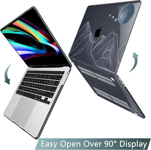 for MacBook Pro 13 inch with Touch Bar, 2022 2021 2020 2019 2018 2017 2016 Release, M2 A2338 M1 A2289 A2251 A2159 A1989 A1706 A1708, Keyboard Cover & Dust Plug, Bow in Kuwait