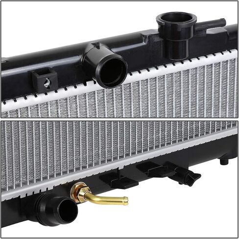 DNA Motoring OEM-RA-2680 OE Style Aluminum Core Radiator Compatible with 04-05 Acura TSX AT, 28-1/4" W X 15-3/4" H X 5/8" D, 1-1/4" Inlet / 1-1/4" Outlet in Saudi Arabia