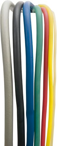 Cando 10-5723 Green Latex-Free Exercise Tubing, Medium Resistance, 100' Length in Saudi Arabia