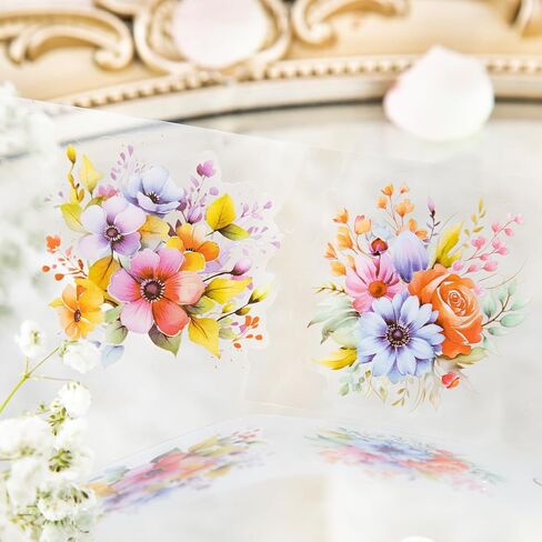 8 قطع من أشرطة Meet The Sea of ​​Flowers، أشرطة كرتونية للحيوانات الأليفة رائعة لمستلزمات مجلة الرصاص والفنون وسجل القصاصات والحرف اليدوية اليدوية والمخططين (yujianhuahai) in Kuwait