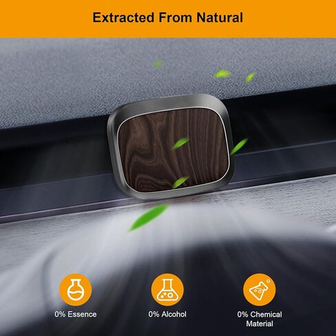 Air Fresheners Adapter for Tesla Model 3/ Y 2024, 2023-2016, Car Fragrance Diffuser Decor with 3 Pack Lasting Scent Refills (Lemon, Ocean, Cologne) for Men Women, Car Accessories Scents Pod in Saudi Arabia
