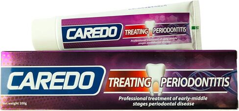 Toothpaste Healing Periodontitis, The ONLY Periodontal Toothpaste for Periodontal Disease Treatment Remove Plaque Tartar, Remineralize Avoid Loose and Falling Off Teeth (3.52 Oz * 2 Packs) in Saudi Arabia