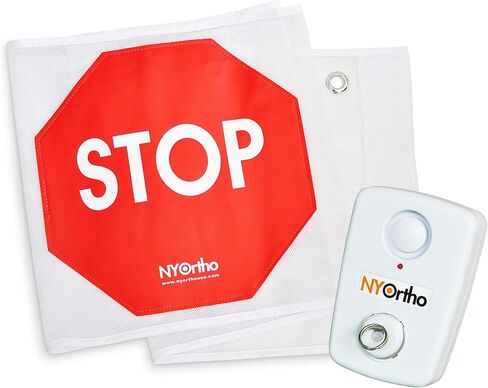 NYOrtho Door Guard Stop Sign Banner | Stop Sign Strip | Size: 53" W in Saudi Arabia